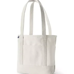 Medium 5 Pocket Open Top Canvas Tote Bag