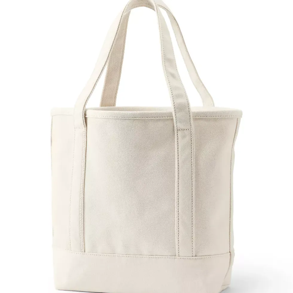 Medium 5 Pocket Open Top Canvas Tote Bag