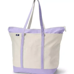 Medium 5 Pocket Open Top Canvas Tote Bag