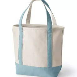 Medium 5 Pocket Open Top Canvas Tote Bag