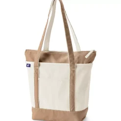 Medium 5 Pocket Open Top Canvas Tote Bag