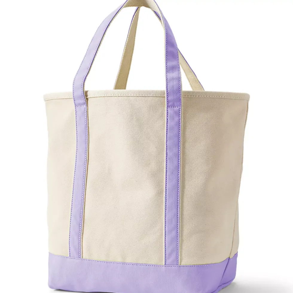 Medium 5 Pocket Open Top Canvas Tote Bag