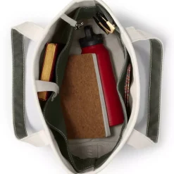 Medium 5 Pocket Open Top Canvas Tote Bag