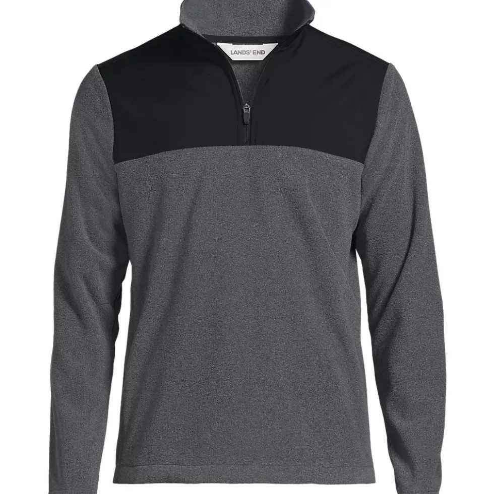 Men's Anyweather RainDefense Fleece Mixed Media Quarter Zip Pullover