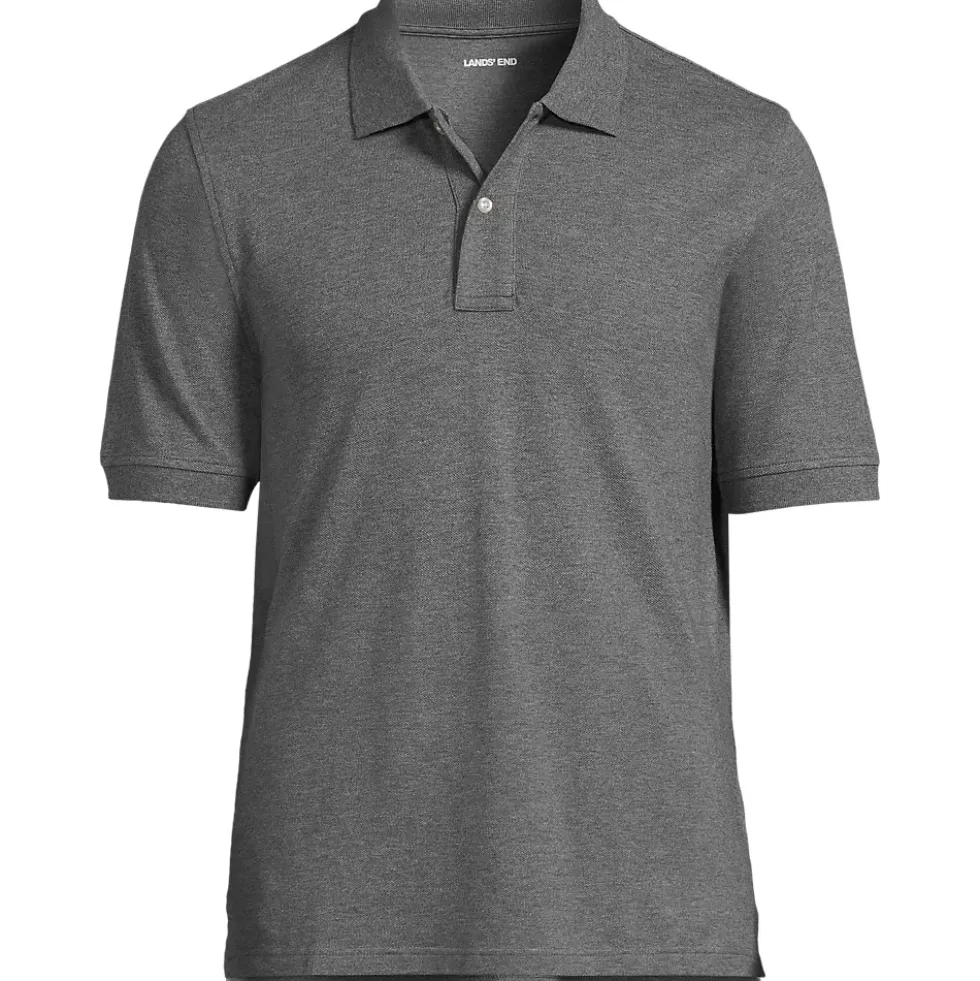 Men's Banded Short Sleeve Mesh Polo