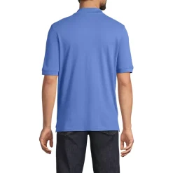 Men's Banded Short Sleeve Mesh Polo