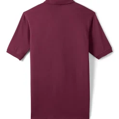 Men's Banded Short Sleeve Mesh Polo