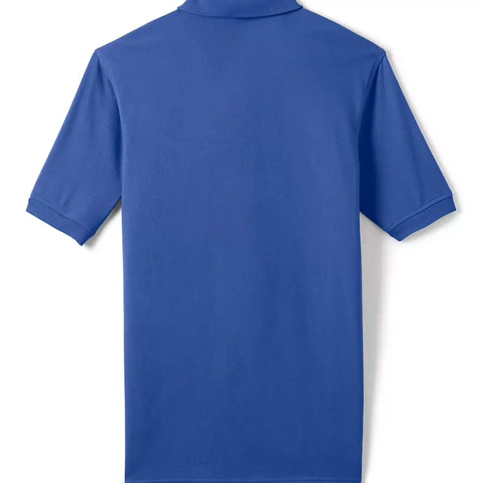 Men's Banded Short Sleeve Mesh Polo