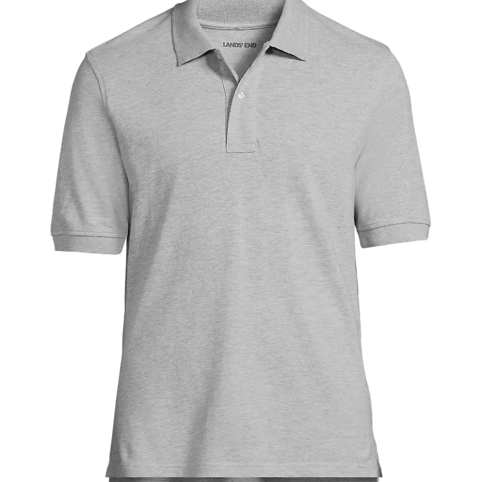 Men's Banded Short Sleeve Mesh Polo