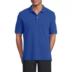 Men's Banded Short Sleeve Mesh Polo