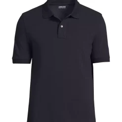 Men's Banded Short Sleeve Mesh Polo