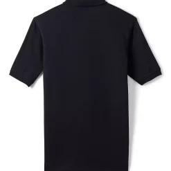 Men's Banded Short Sleeve Mesh Polo