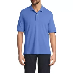Men's Banded Short Sleeve Mesh Polo