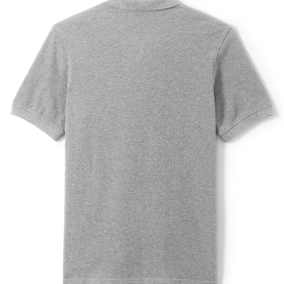 Men's Banded Short Sleeve Mesh Polo