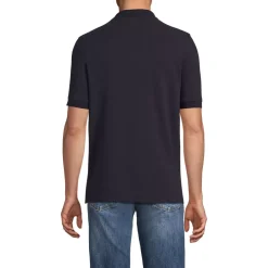 Men's Banded Short Sleeve Mesh Polo