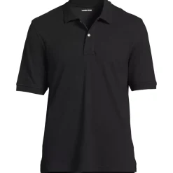 Men's Banded Short Sleeve Mesh Polo