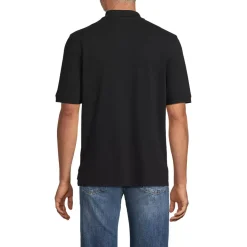 Men's Banded Short Sleeve Mesh Polo