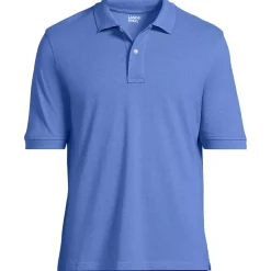Men's Banded Short Sleeve Mesh Polo