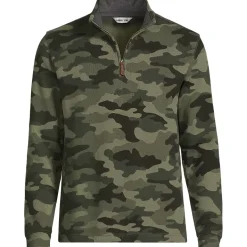 Men's Bedford Rib Casual Quarter Zip Pullover Sweater