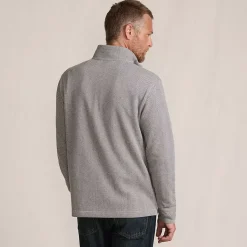 Men's Bedford Rib Casual Quarter Zip Pullover Sweater