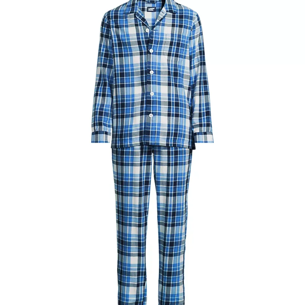 Men's Big and Tall Flannel Pajama Set
