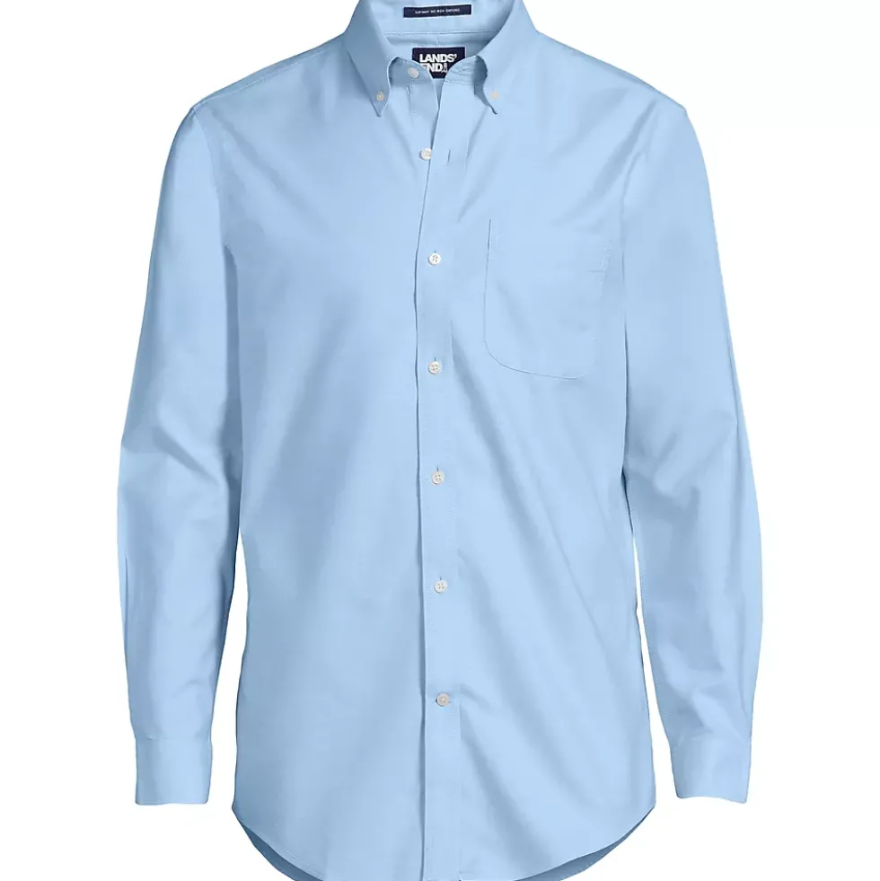 Men's Big and Tall No Iron Supima Cotton Oxford Dress Shirt