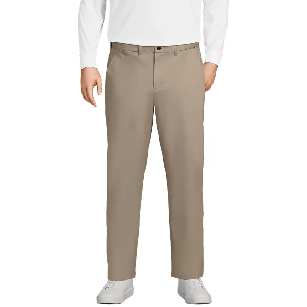 Men's Big and Tall Traditional Fit Travel Kit Chino Pants