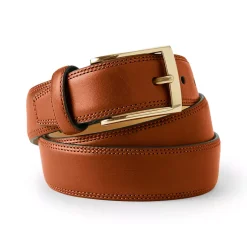 Men's Big Classic Leather Chino Belt