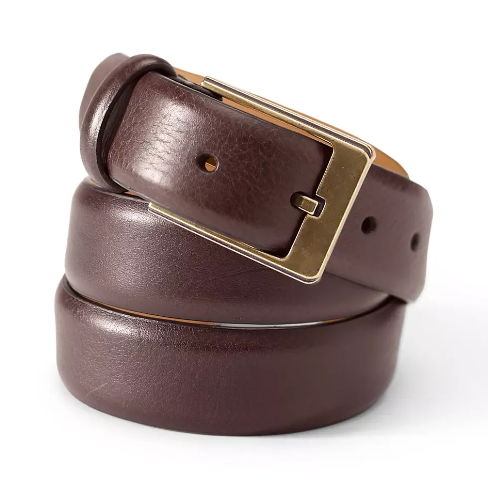Men's Big Feather Edge Dress Belt