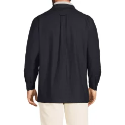 Men's Big Lined Waffle Shirt Jacket