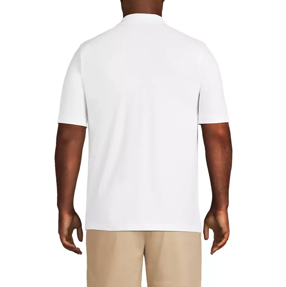 Men's Big Short Sleeve Comfort-First Mesh Pique Polo Shirt