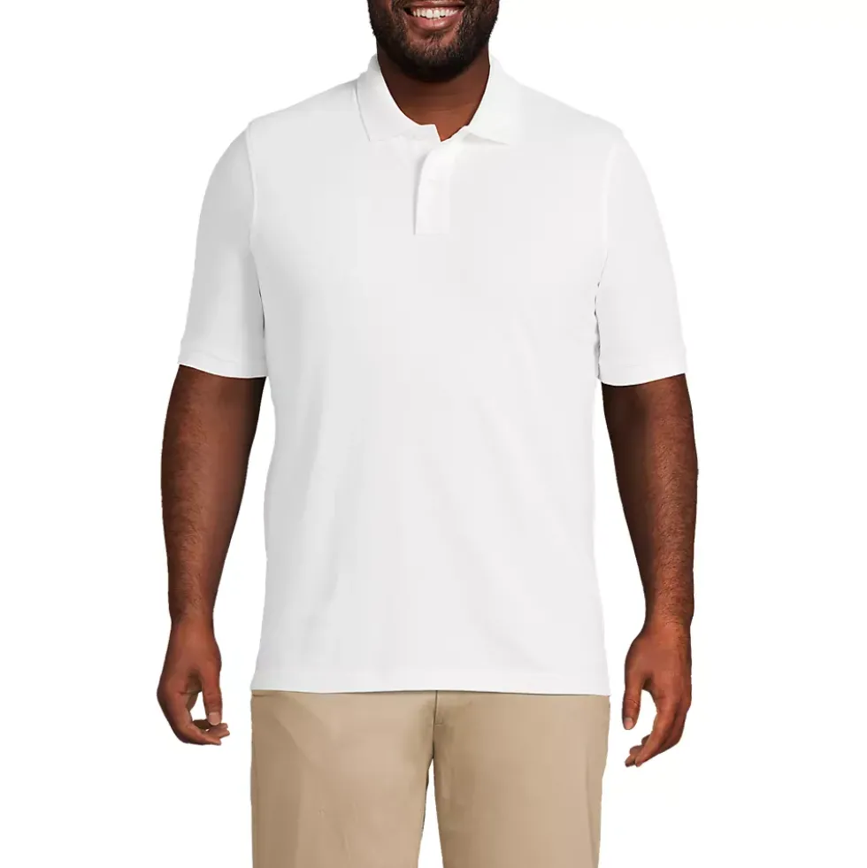 Men's Big Short Sleeve Comfort-First Mesh Pique Polo Shirt