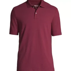 Men's Big Short Sleeve Mesh Polo Shirt