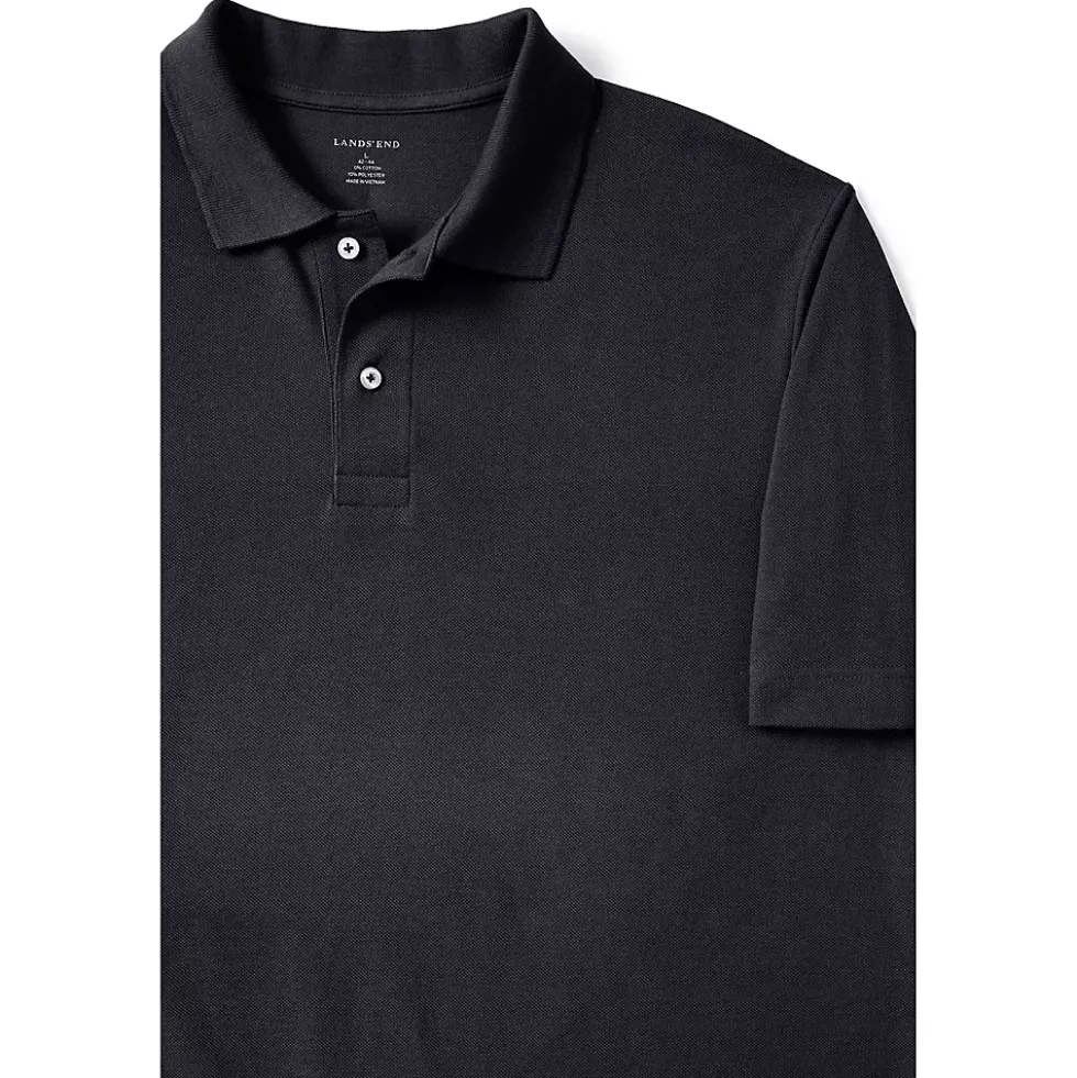Men's Big Short Sleeve Mesh Polo Shirt