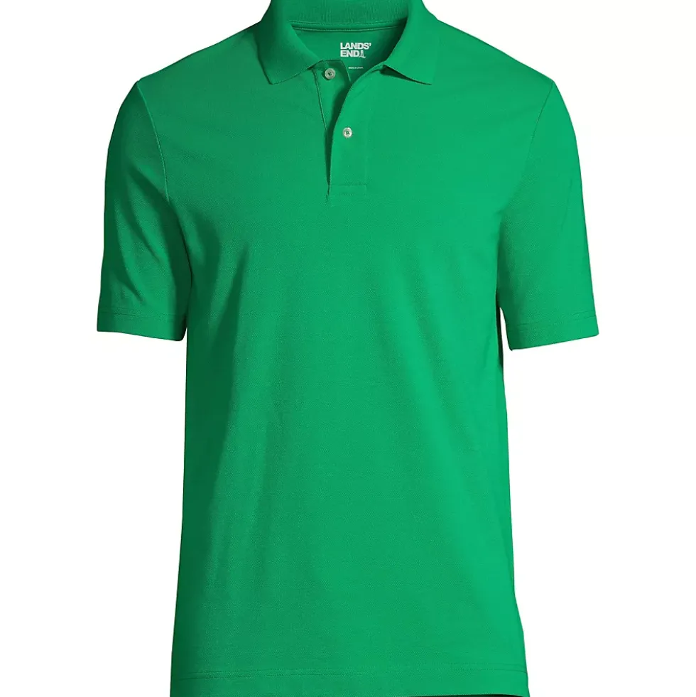 Men's Big Short Sleeve Mesh Polo Shirt