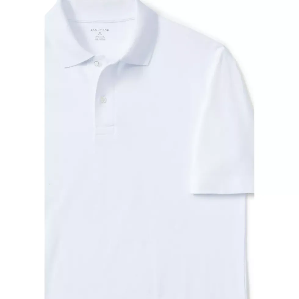 Men's Big Short Sleeve Mesh Polo Shirt