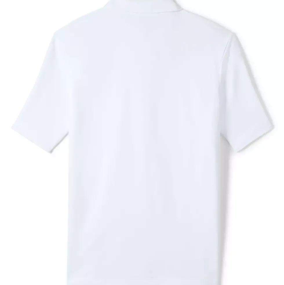 Men's Big Short Sleeve Mesh Polo Shirt