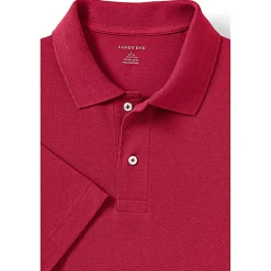 Men's Big Short Sleeve Mesh Polo Shirt