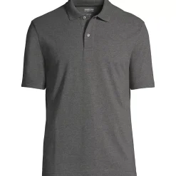 Men's Big Short Sleeve Mesh Polo Shirt