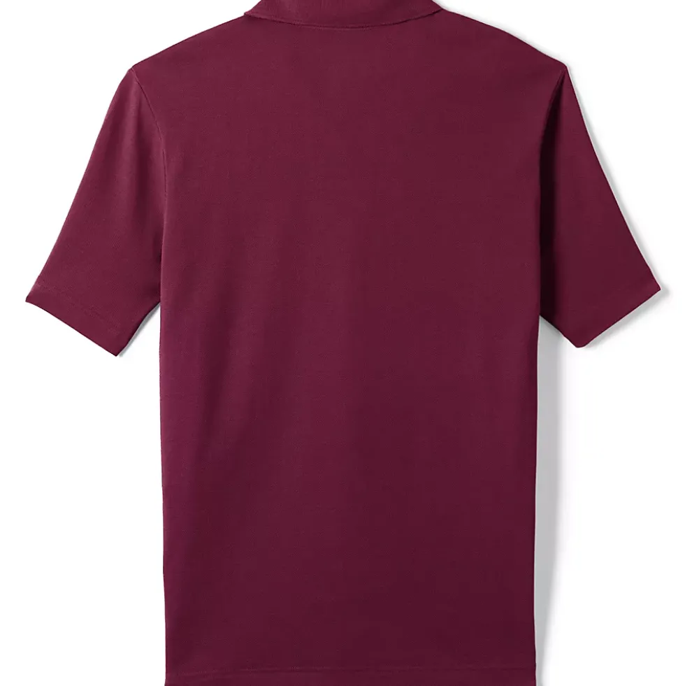 Men's Big Short Sleeve Mesh Polo Shirt
