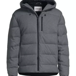 Men's Brushed Heritage Max 600 Down Puffer Hooded Jacket