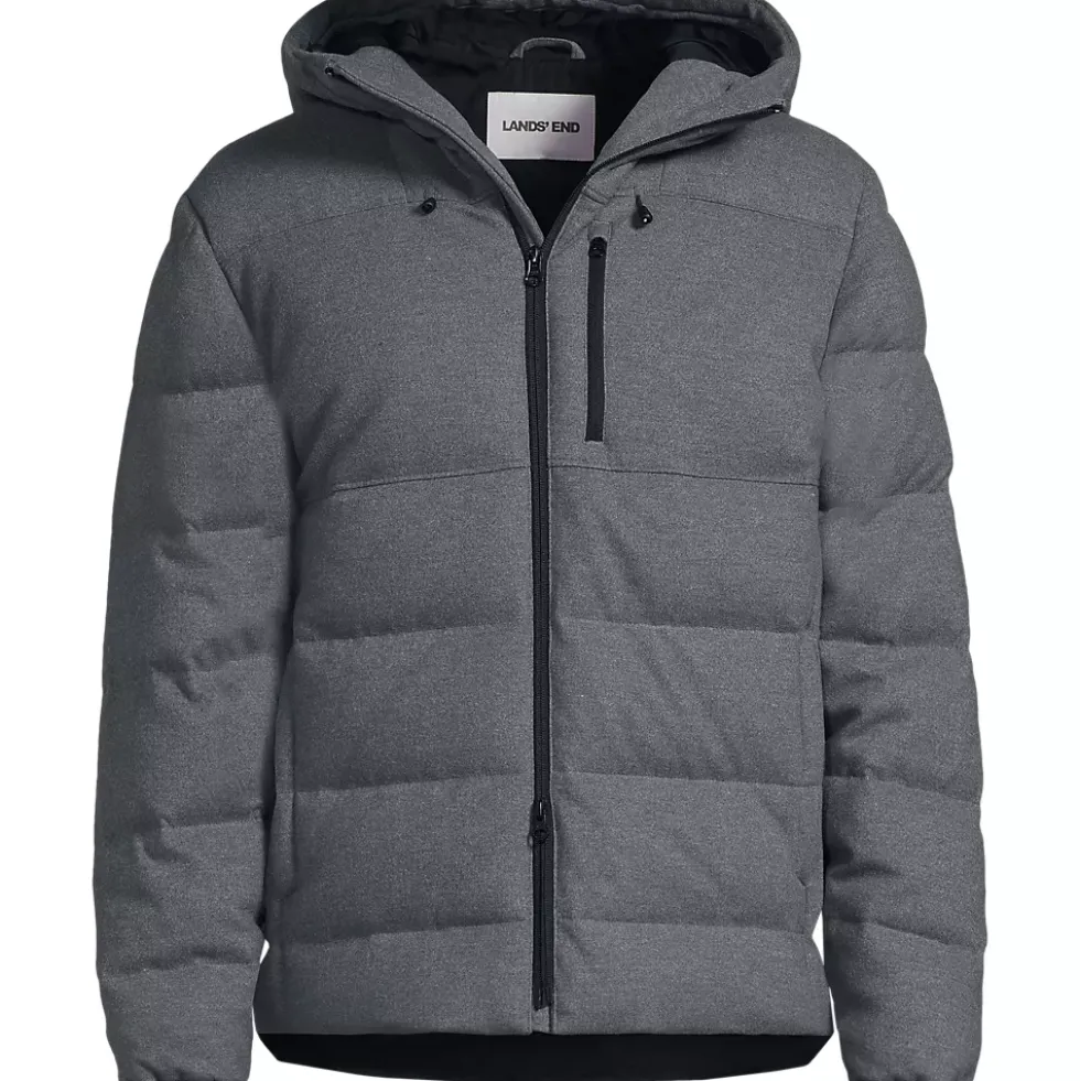 Men's Brushed Heritage Max 600 Down Puffer Hooded Jacket