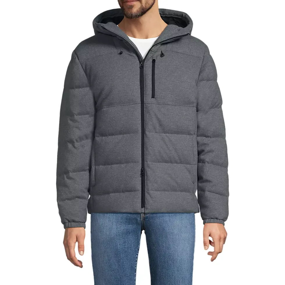 Men's Brushed Heritage Max 600 Down Puffer Hooded Jacket