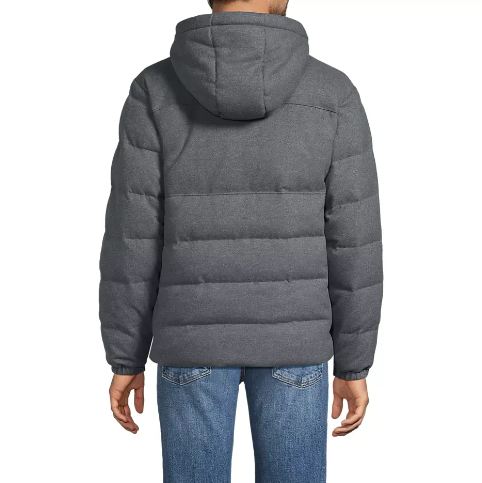 Men's Brushed Heritage Max 600 Down Puffer Hooded Jacket