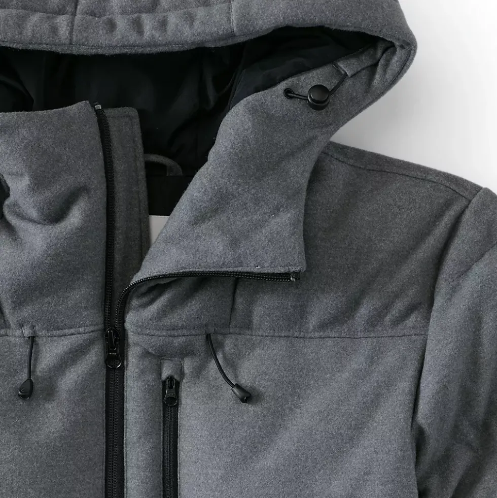 Men's Brushed Heritage Max 600 Down Puffer Hooded Jacket