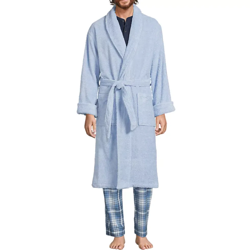 Men's Calf Length Turkish Terry Robe