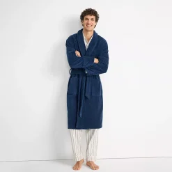 Men's Calf Length Turkish Terry Robe