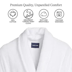 Men's Calf Length Turkish Terry Robe