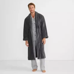 Men's Calf Length Turkish Terry Robe