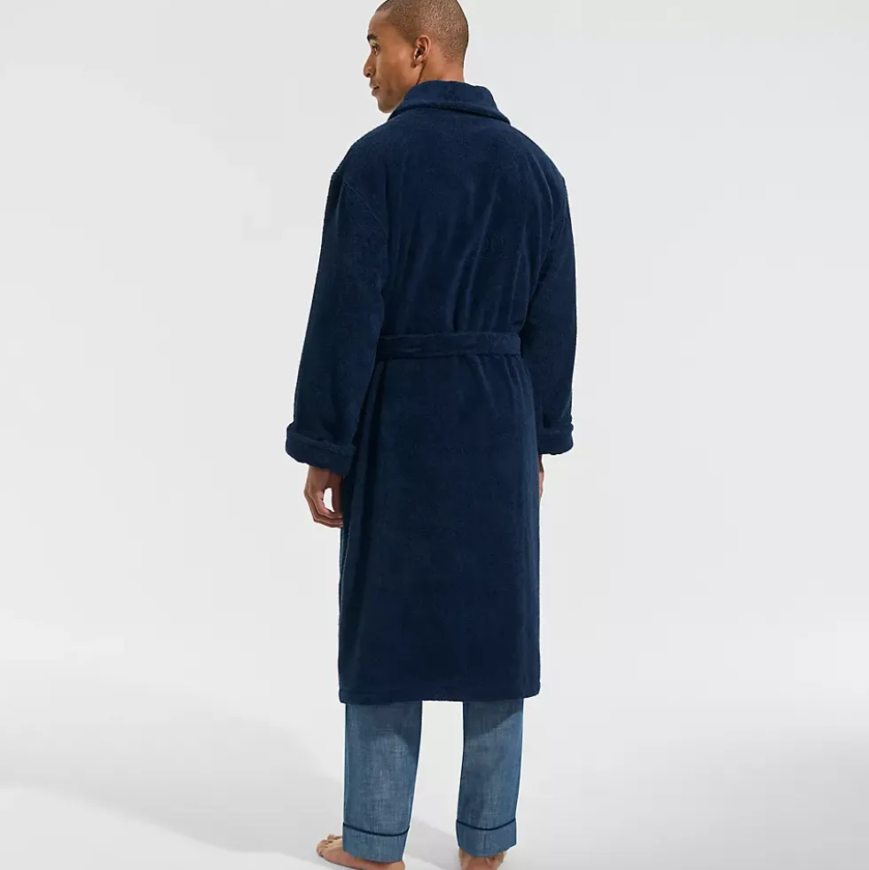 Men's Calf Length Turkish Terry Robe